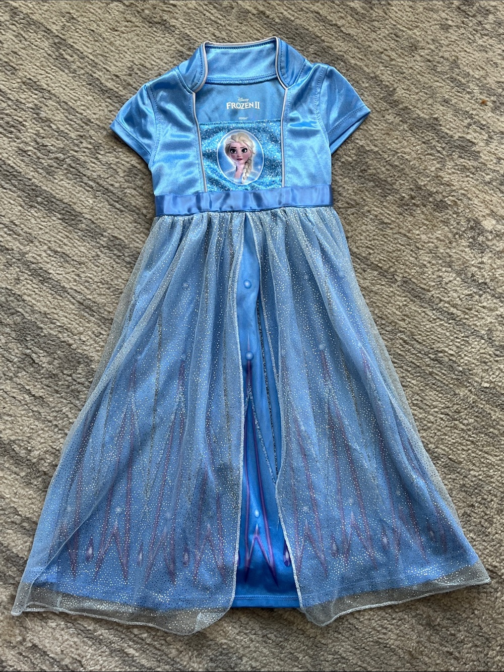 Disney Light Blue Elsa Frozen Nightgown